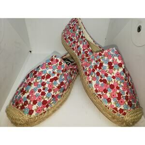 SAM EDELMAN canvas espadrilles SZ 6 EUC